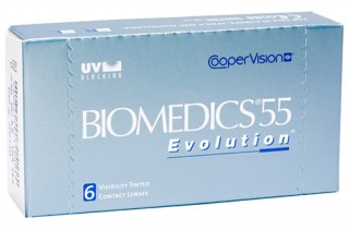 Мягкие контактные линзы Контактні лінзи Biomedics55 Evolution - linza.com.ua